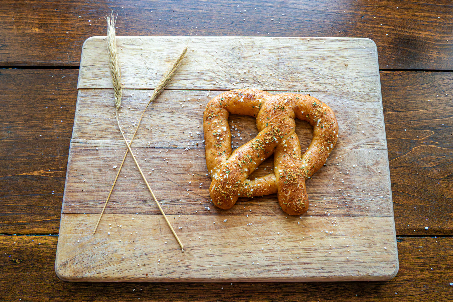 Parmesan Crunch Pretzel